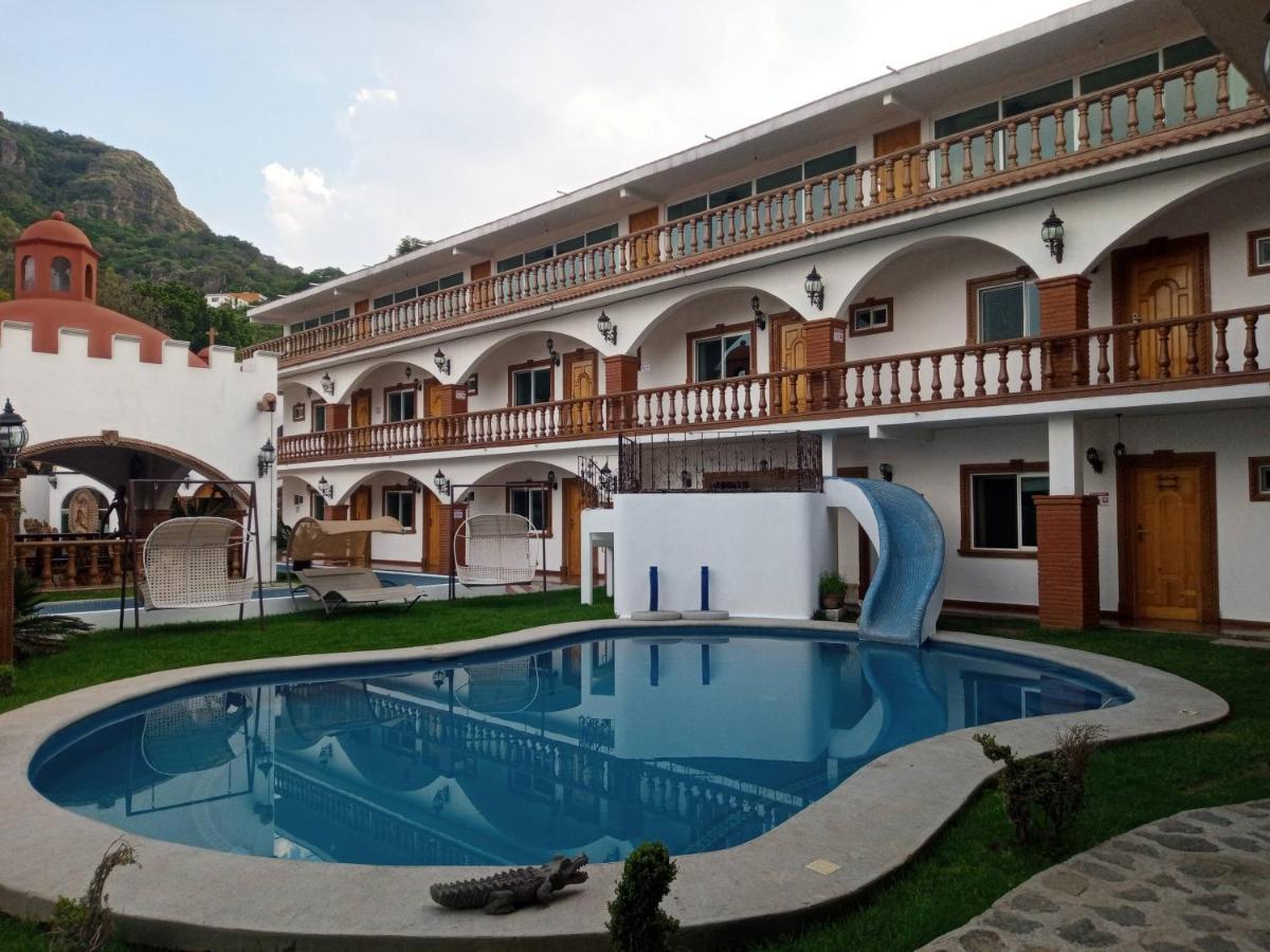 Hotel Leyenda Del Tepozteco تيبوزتلان المظهر الخارجي الصورة