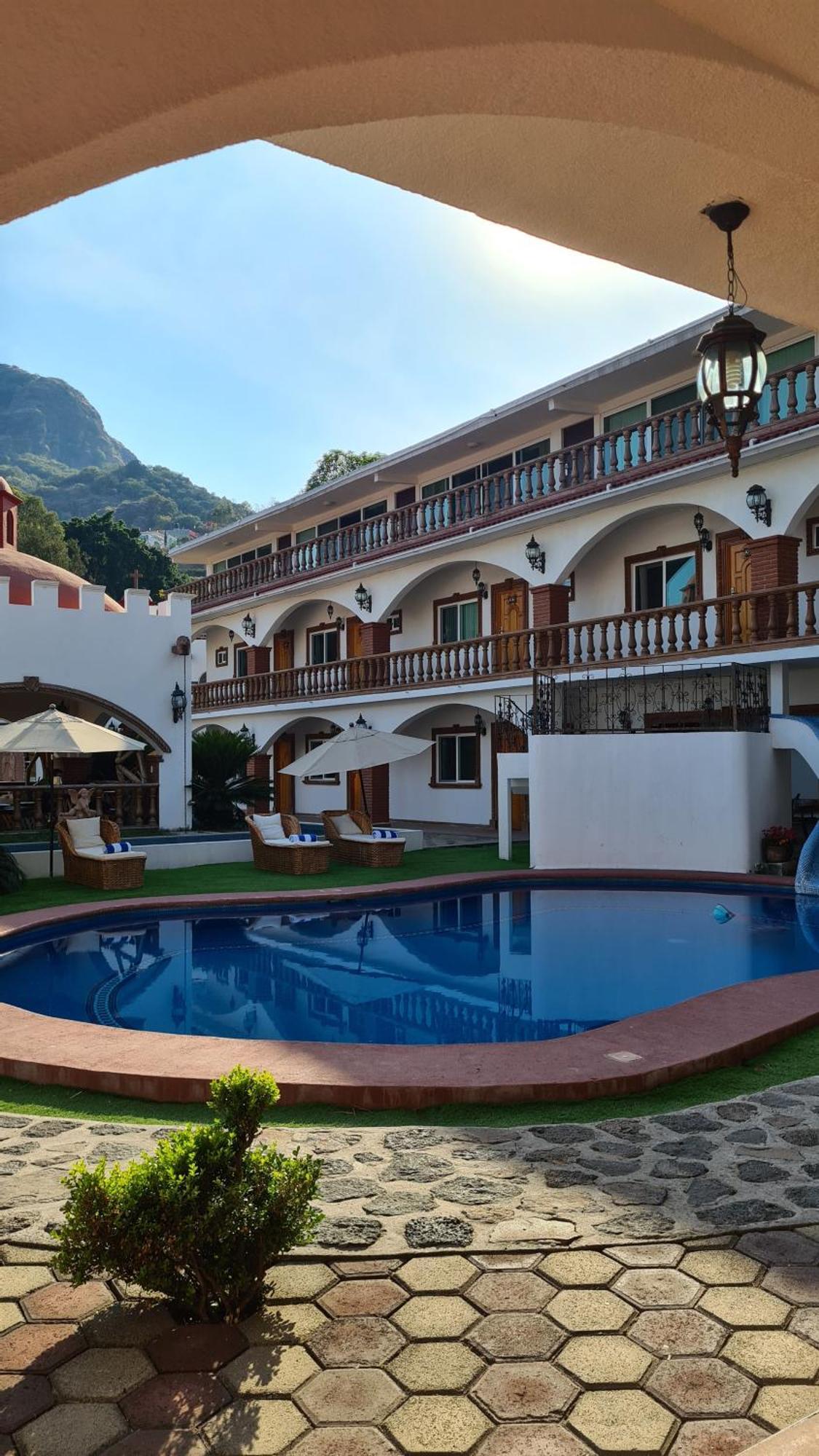 Hotel Leyenda Del Tepozteco تيبوزتلان المظهر الخارجي الصورة